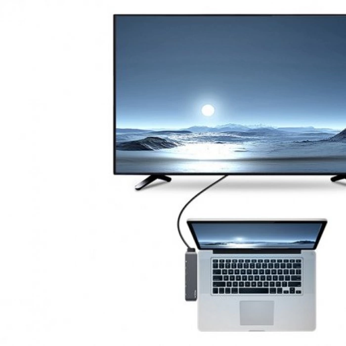 Купить Хаб 6 в 1 ROCK USB Type-C Almighty Hub в магазине stiltv.ru по низкой цене, фото номер 3
