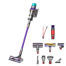 Беспроводной вертикальный пылесос Dyson Gen5 Detect absolute (SV23) Iron/Purple (9 насадок) 443072-01
