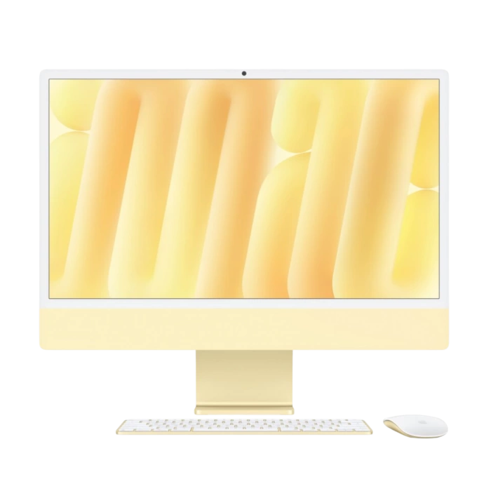 Купить Apple iMac 24 (2024) Retina 4K M4 (8C CPU, 8C GPU) 16/256 ГБ Yellow в магазине stiltv.ru по низкой цене