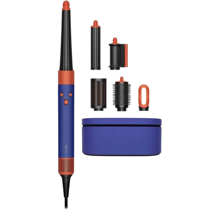 Купить Стайлер Dyson HS08 Airwrap i.d. Long Straight+Wavy Vinca Blue/Topaz в магазине stiltv.ru по низкой цене