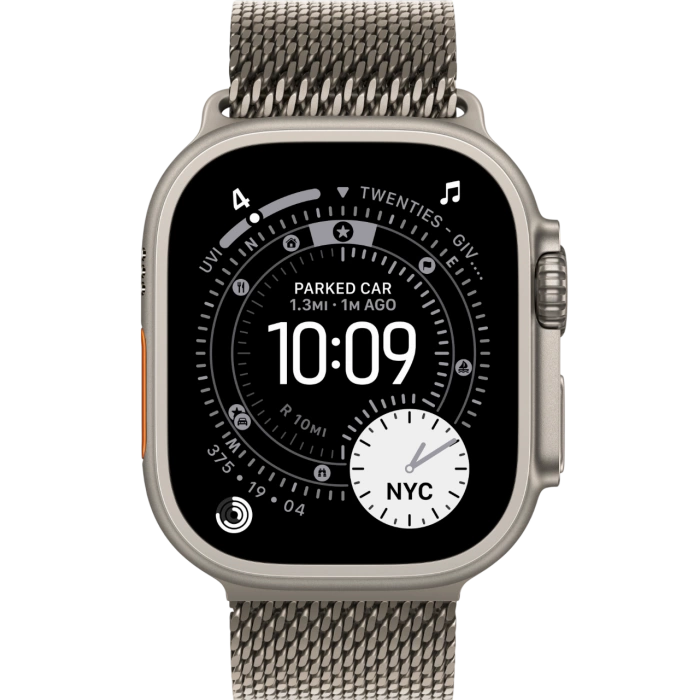 Купить Apple Watch Ultra 3 49mm Natural Titanium Case with Natural Milanese Loop (L, 180-210mm) (2025) в магазине stiltv.ru по низкой цене, фото номер 2