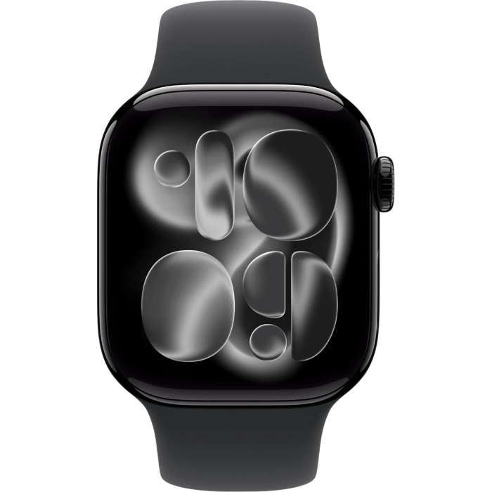 Купить Apple Watch Series 11 46mm Jet Black Aluminum Black Sport Band M/L, 160-210mm в магазине stiltv.ru по низкой цене, фото номер 1