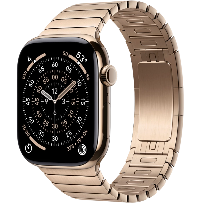 Купить Apple Watch Series 11 46mm Gold Titanium Case with Gold Link Bracelet в магазине stiltv.ru по низкой цене
