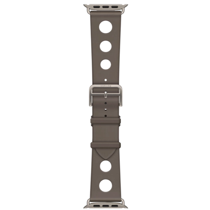 Купить Apple Watch Hermès Ultra 3 49mm Titanium Case with Single Tour Gris Scub'H Diving в магазине stiltv.ru по низкой цене, фото номер 2