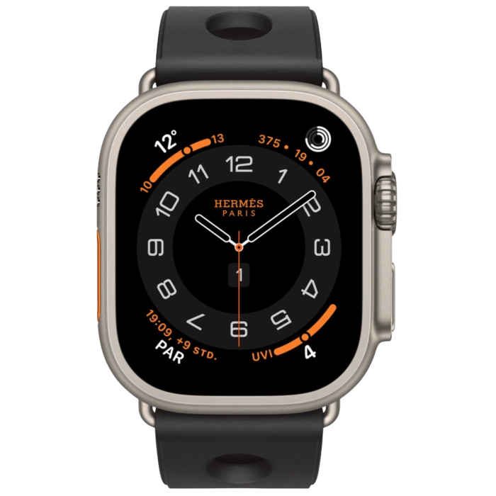 Купить Apple Watch Hermès Ultra 3 49mm Titanium Case with Single Tour Noir Scub'H Diving в магазине stiltv.ru по низкой цене, фото номер 1