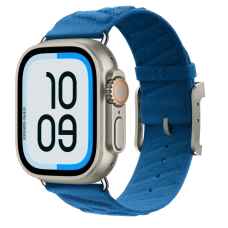 Apple Watch Hermès Ultra 3 49mm Titanium Case with Simple Tour En Mer Bleu Hydra