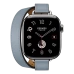 Купить Apple Watch Hermès Series 11 42mm Titanium Case with Double Tour Attelage Bleu Lin в магазине stiltv.ru по низкой цене, фото номер 1