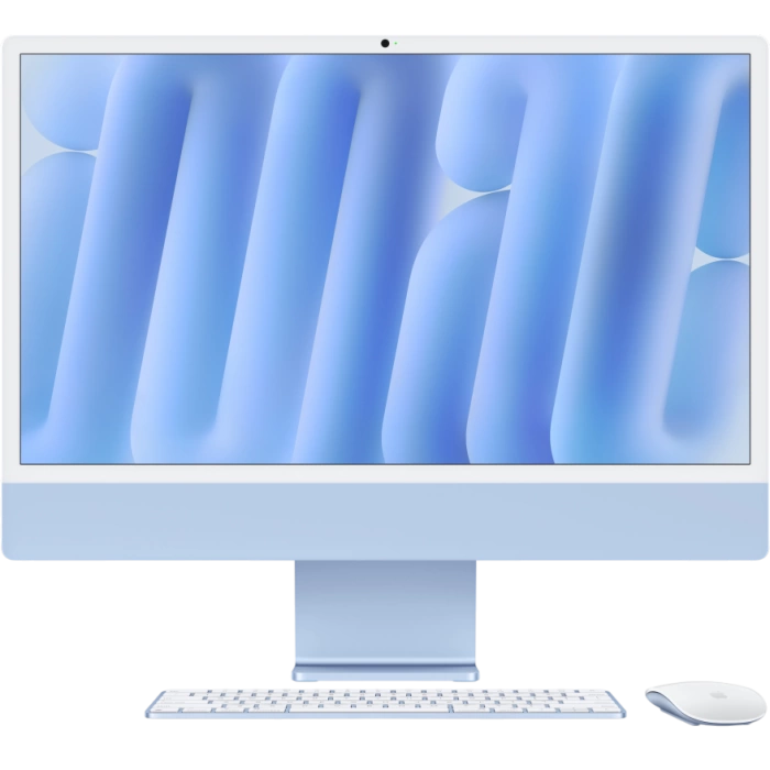 Купить Apple iMac 24 (2024) Retina 4K M4 (10C CPU, 10C GPU) 16/1 ТБ Blue в магазине stiltv.ru по низкой цене