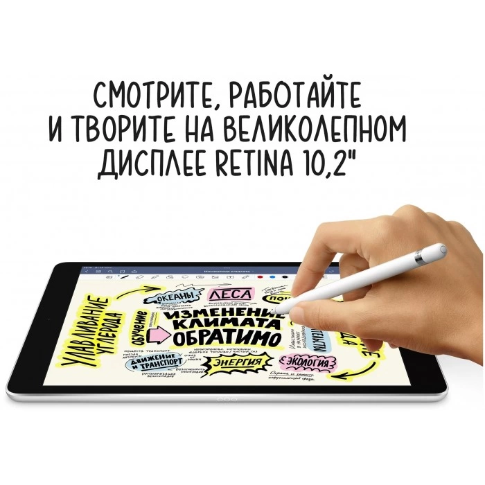 Купить Apple iPad 10.2" (2021) Wi-Fi + Cellular 256 ГБ, серый космос в магазине stiltv.ru по низкой цене, фото номер 2