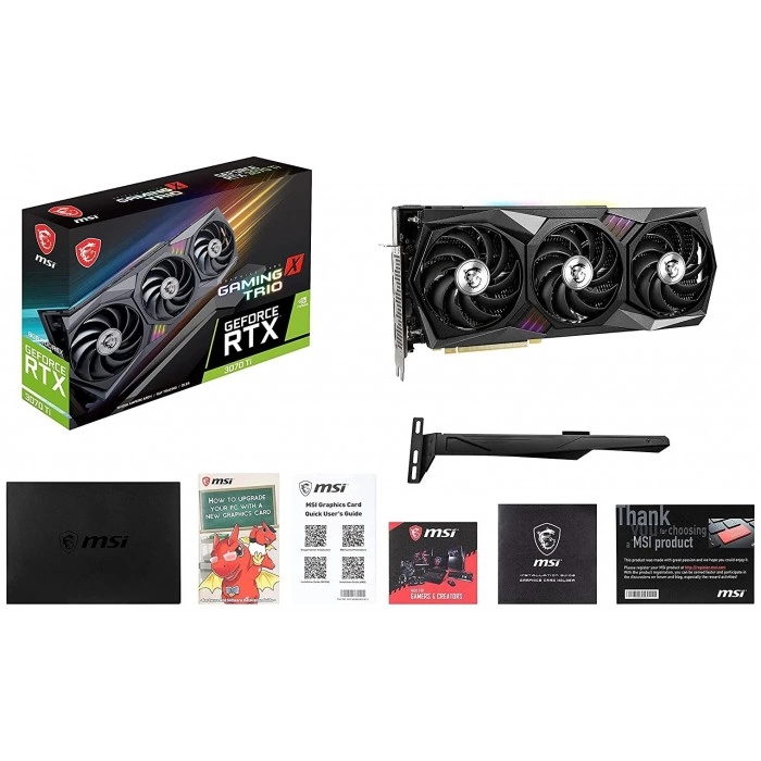 Купить Видеокарта MSI RTX3070TI 8GB GAMING X TRIO в магазине stiltv.ru по низкой цене, фото номер 2