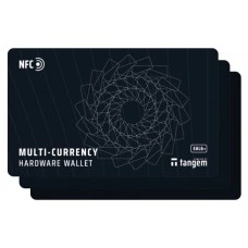 Криптовалютный кошелек Tangem Wallet набор из 3 карт