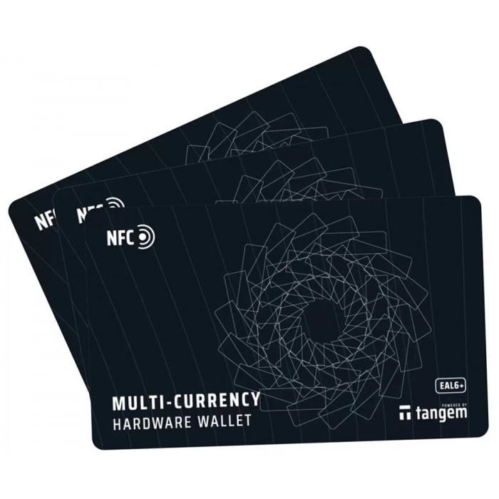 Купить Криптовалютный кошелек Tangem Wallet набор из 3 карт в магазине stiltv.ru по низкой цене, фото номер 1