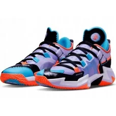 Кроссовки  Jordan Why Not Zer0.5, Amethyst Tint/Bright Crimson-Black  DC3637-500 