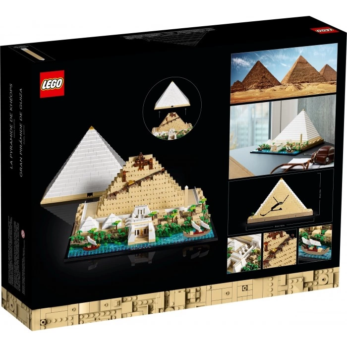 Купить Конструктор LEGO Architecture 21058 Великая пирамида Гизы в магазине stiltv.ru по низкой цене, фото номер 2