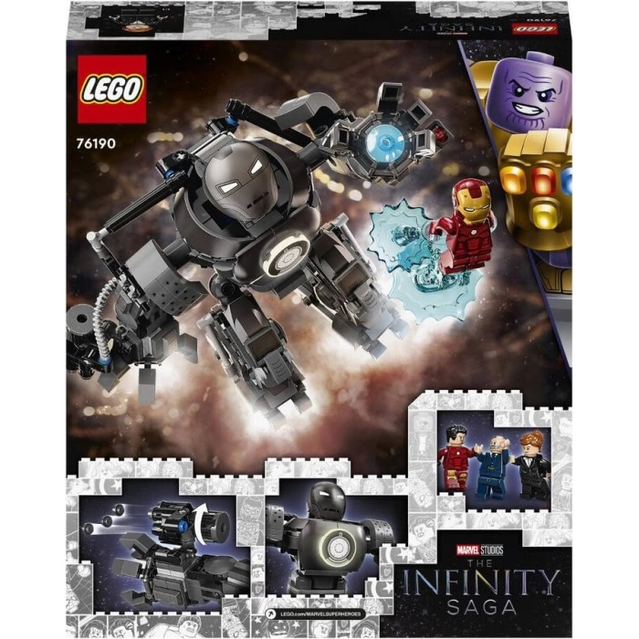 Купить Конструктор 76190 LEGO Marvel Iron Man: Iron Monger Mayhem  9+ в магазине stiltv.ru по низкой цене, фото номер 4