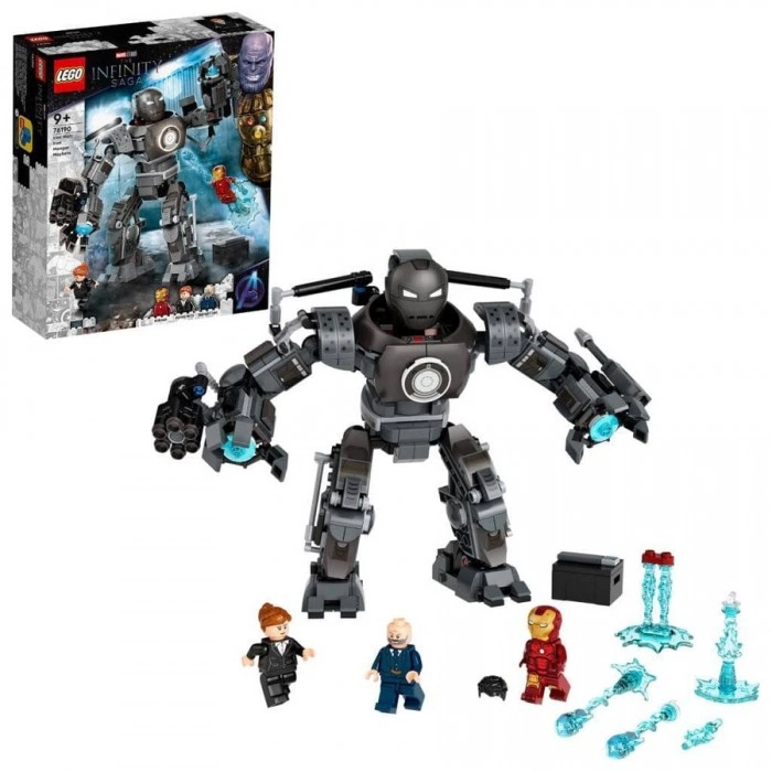 Купить Конструктор 76190 LEGO Marvel Iron Man: Iron Monger Mayhem  9+ в магазине stiltv.ru по низкой цене