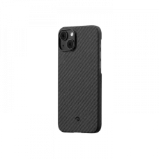 Чехол Pitaka MagEZ Case 3 для iPhone 14 (6.1"), черно-серый, кевлар (арамид)