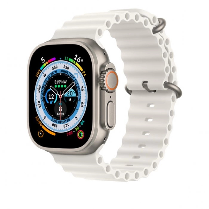 Купить Ремешок для Apple Watch Ultra 49mm White Ocean Band в магазине stiltv.ru по низкой цене, фото номер 1