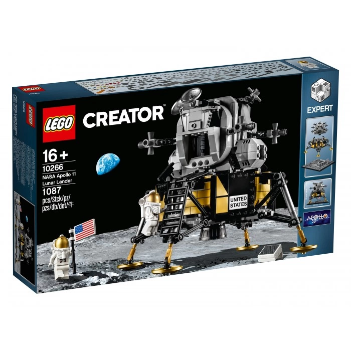 Купить Конструктор LEGO Creator 10266 Лунный модуль корабля Аполлон 11 НАСА в магазине stiltv.ru по низкой цене, фото номер 3