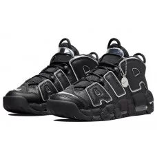 Кроссовки Nike Air More Uptempo, черные DQ0839-001 с высоким берцем US 7.5/СМ 24,5/ EUR 38.5
