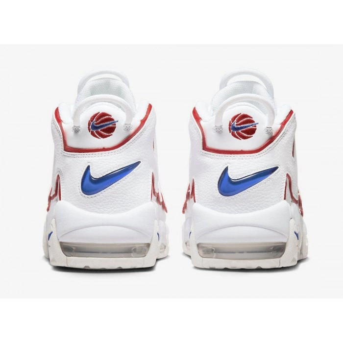 Купить Кроссовки Nike Air More Uptempo 96 White/University Red/Sail DX2662-100  US 10 / СМ 28 / EUR 44 в магазине stiltv.ru по низкой цене, фото номер 3