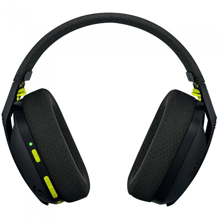 Купить Игровые наушники Logitech G435 LIGHTSPEED Black and Neon Yellow в магазине stiltv.ru по низкой цене, фото номер 3