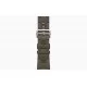 Умные часы Apple Watch Hermès Series 9 GPS + Cellular 45mm Stainless Steel Case with Kaki Kilim Single Tour