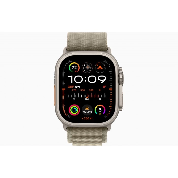 Купить Смарт-часы Apple Watch Ultra 2 49мм Titanium Olive Alpine Loop(Medium, 145–190 мм), оливковый в магазине stiltv.ru по низкой цене, фото номер 2