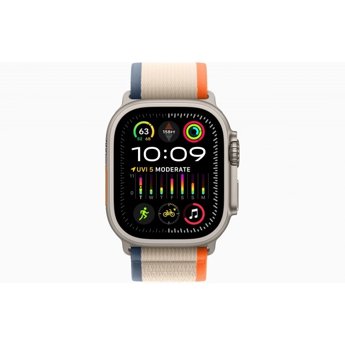 Купить Смарт-часы Apple Watch Ultra 2 49мм Titanium Orange/Beige Trail Loop(Medium, 145–190 мм), оранжевый/бежевый в магазине stiltv.ru по низкой цене, фото номер 2