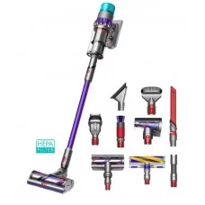 Пылесос Dyson Gen5 Detect absolute (SV23) Iron/Purple (9 насадок) 443072-01