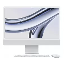 Моноблок Apple iMac 24" Retina 4.5K (M3 8C CPU, 10C GPU) 8 Гб, 256 Гб SSD Серебристый MQRJ3