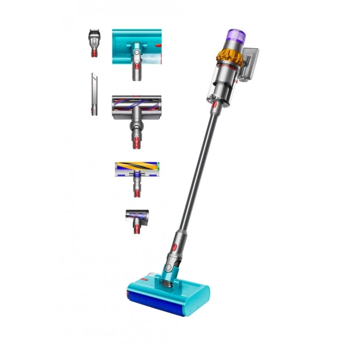 Купить Пылесос Dyson V15s Detect Submarine (SV47), Yellow/Nickel в магазине stiltv.ru по низкой цене