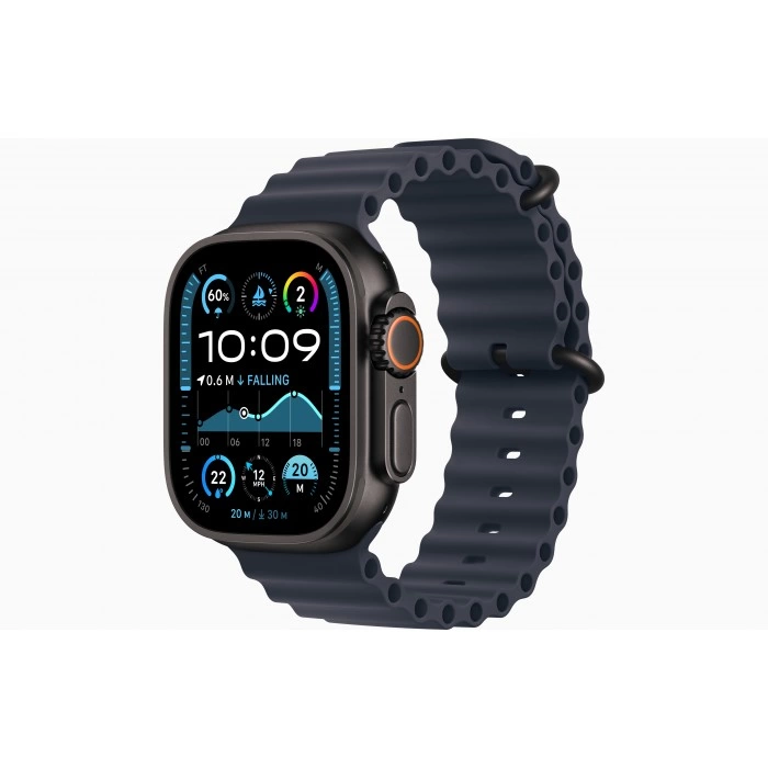 Купить Apple Watch Ultra 2 49мм (2024) GPS + Cellular 49мм Titanium Ocean Band Black/Navi в магазине stiltv.ru по низкой цене