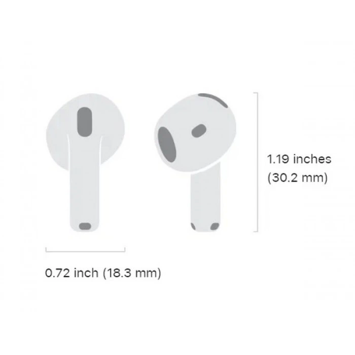 Купить Беспроводные наушники Apple AirPods 4 MXP93 с активным шумоподавлением (ANC, 2024) в магазине stiltv.ru по низкой цене, фото номер 2