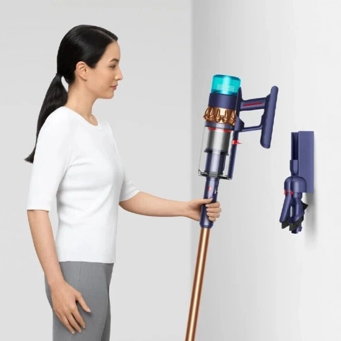 Купить Беспроводной вертикальный пылесос Dyson Gen5 Detect Absolute (SV23) Prussian Blue/Cooper EU в магазине stiltv.ru по низкой цене, фото номер 6
