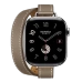 Купить Apple Watch Hermès Series 10 42mm Stainless Steel Case with Double Tour Attelage, Ètoupe в магазине stiltv.ru по низкой цене, фото номер 1