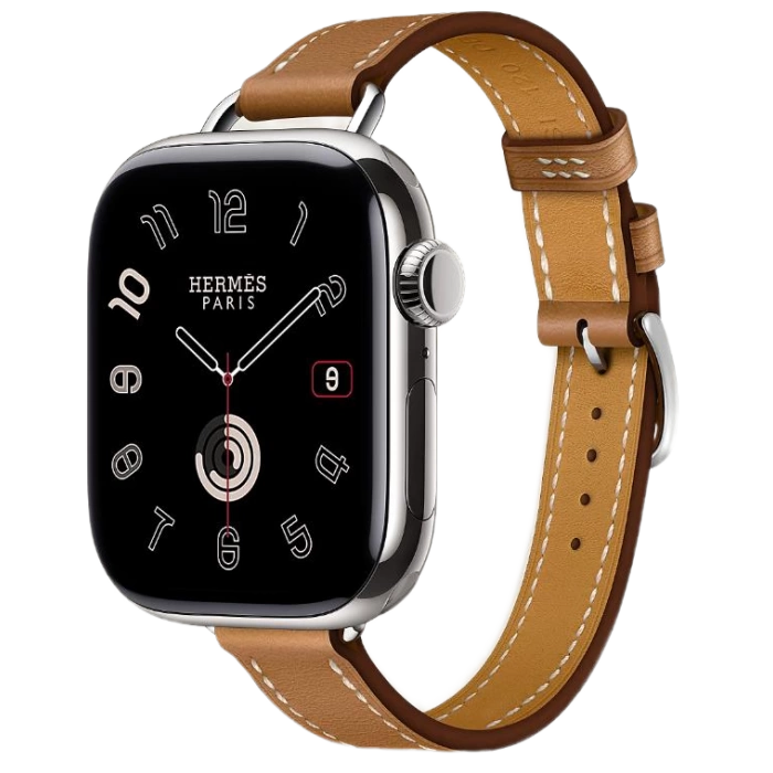 Купить Apple Watch Hermès Series 10 42mm Stainless Steel Case with Attelage Single Tour, Gold в магазине stiltv.ru по низкой цене