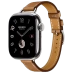 Купить Apple Watch Hermès Series 10 42mm Stainless Steel Case with Attelage Single Tour, Gold в магазине stiltv.ru по низкой цене
