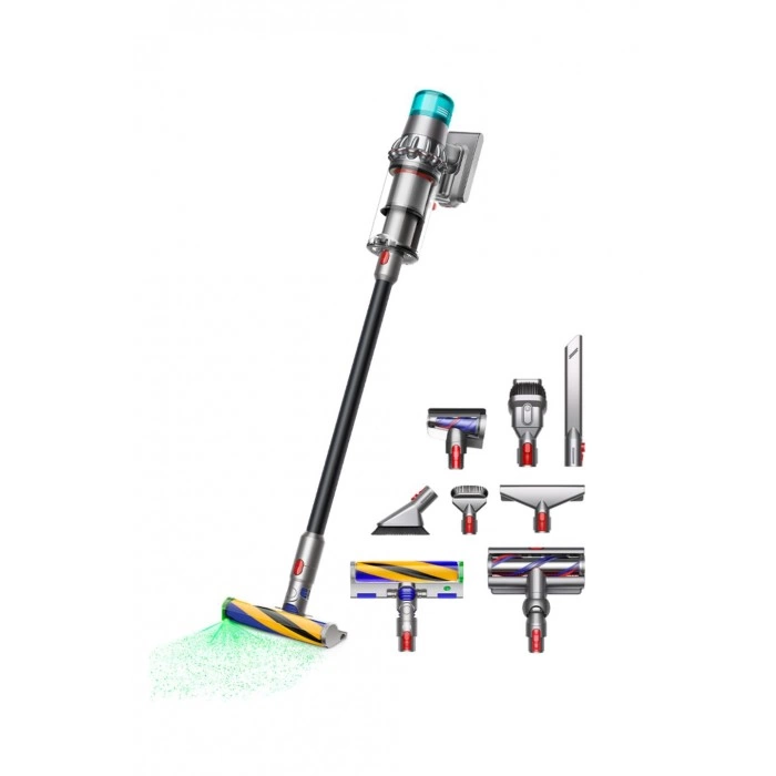 Купить Беспроводной вертикальный пылесос Dyson V15 (SV47) Detect Total Clean Nickel/Black  в магазине stiltv.ru по низкой цене