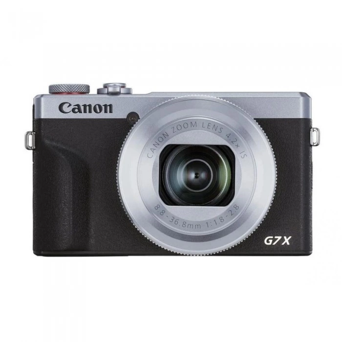 Купить Фотоаппарат Canon PowerShot G7X Mark 3 серебристый  в магазине stiltv.ru по низкой цене, фото номер 1