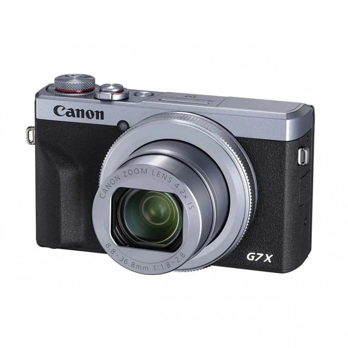 Купить Фотоаппарат Canon PowerShot G7X Mark 3 серебристый  в магазине stiltv.ru по низкой цене