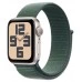 Купить Apple Watch Series SE 2 2024 40mm Aluminium Case, Starlight Sport Green Loop в магазине stiltv.ru по низкой цене