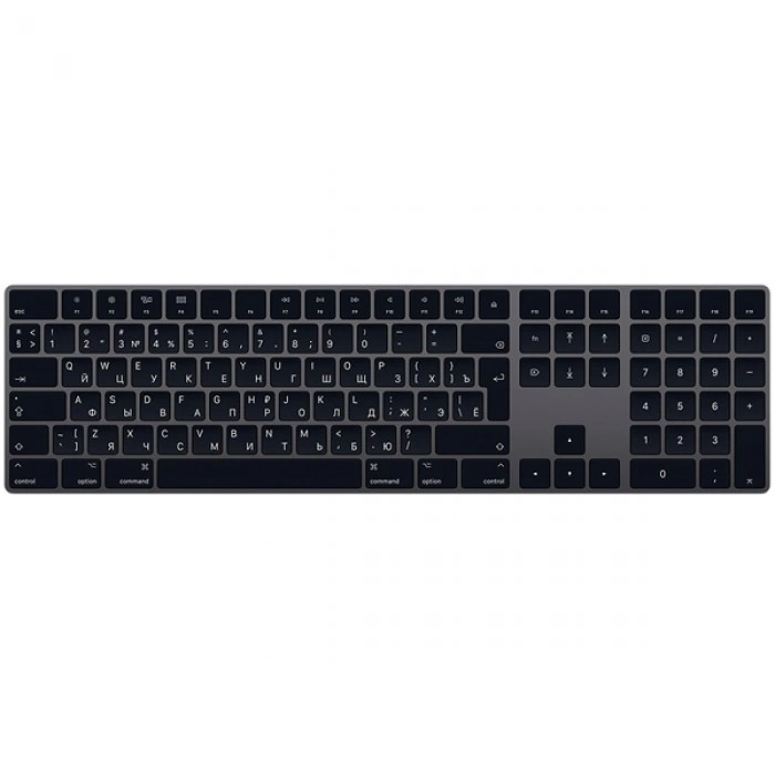 Купить Беспроводная клавиатура Apple Magic Keyboard with Numeric Keypad (MRMH2RS/A) Space Gray Bluetooth в магазине stiltv.ru по низкой цене