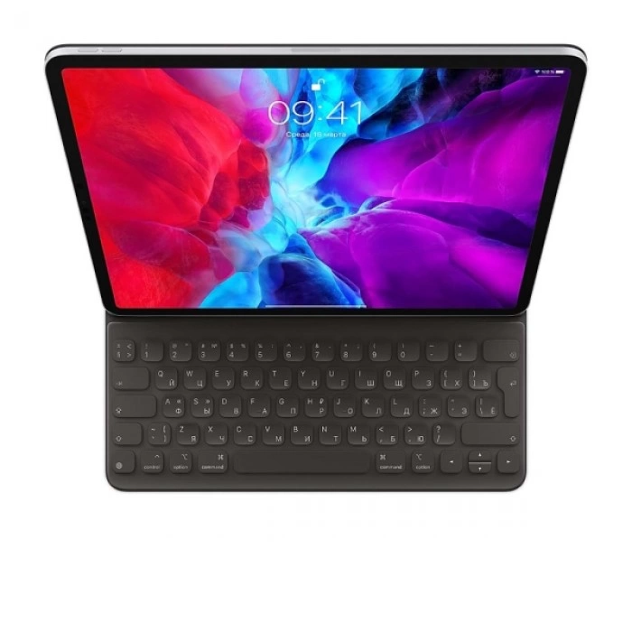 Купить Клавиатура Apple Smart Keyboard Folio для iPad Pro 12,9" (2020) MXNL2RS/A, русская раскладка в магазине stiltv.ru по низкой цене