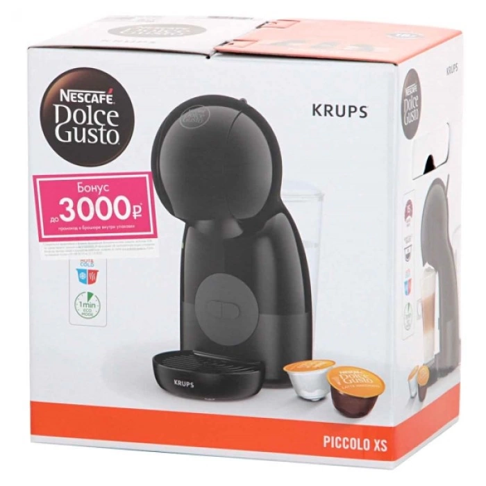 Купить Кофемашина Krups KP1A3B10 Dolce Gusto Piccolo XS, черный в магазине stiltv.ru по низкой цене, фото номер 7