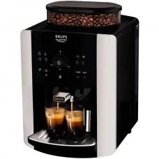 Кофемашина Krups EA8118 Arabica, черный/серебристый