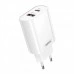 Купить Сетевое зарядное устройство Remax RP-U37 QC3.0+PD с USB-A и USB-C портами в магазине stiltv.ru по низкой цене