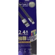 USB-кабель Remax Platinum Pro RC-154a Type-C черный, 100см