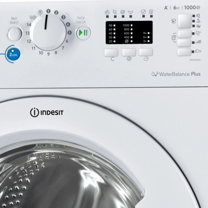 Купить Стиральная машина Indesit BWSA 61051 в магазине stiltv.ru по низкой цене, фото номер 2