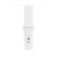 Apple Watch Series 3 38mm Silver Aluminum Case with White Sport Band MTEY2 (Спортивный ремешок белого цвета)